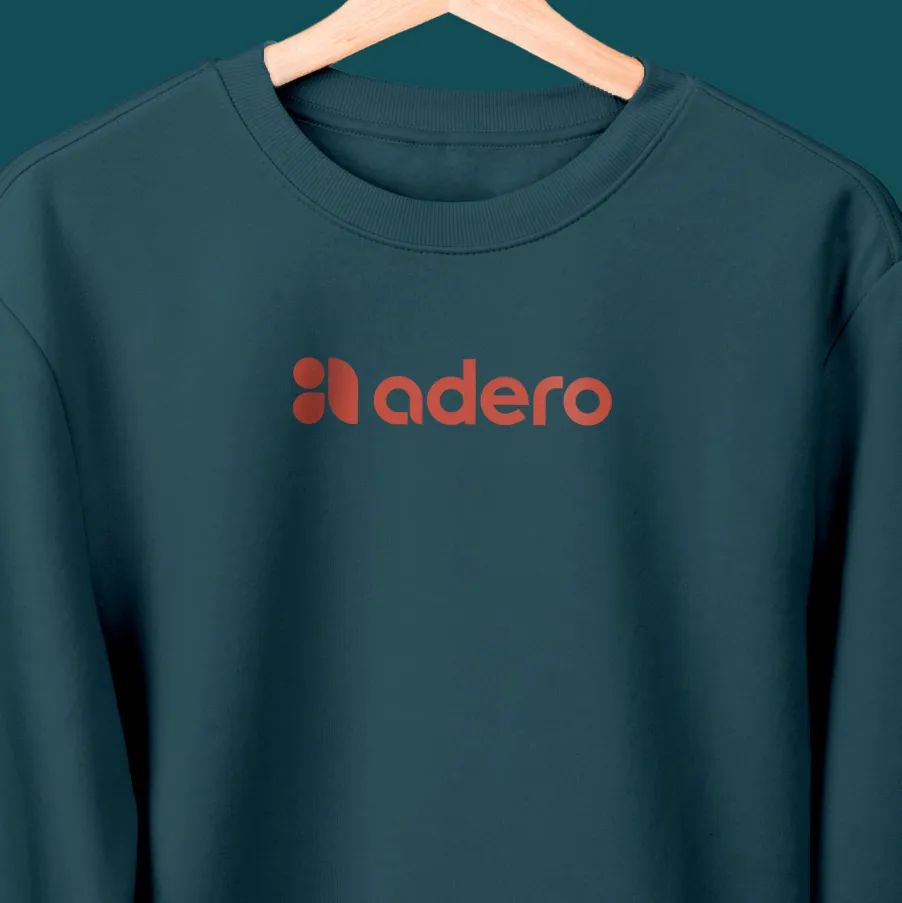 Adero Logo on a Crew Neck