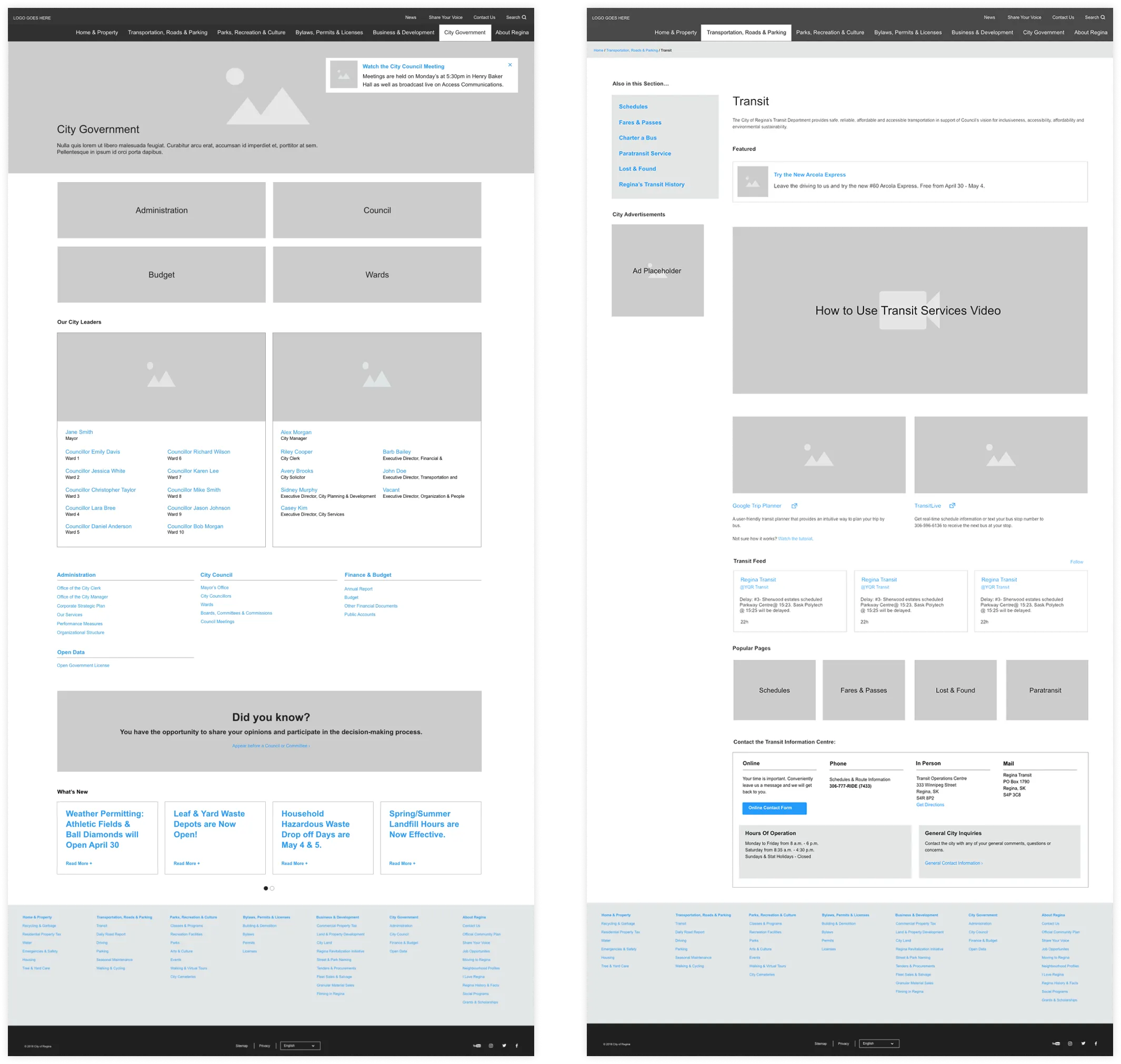 Wireframes