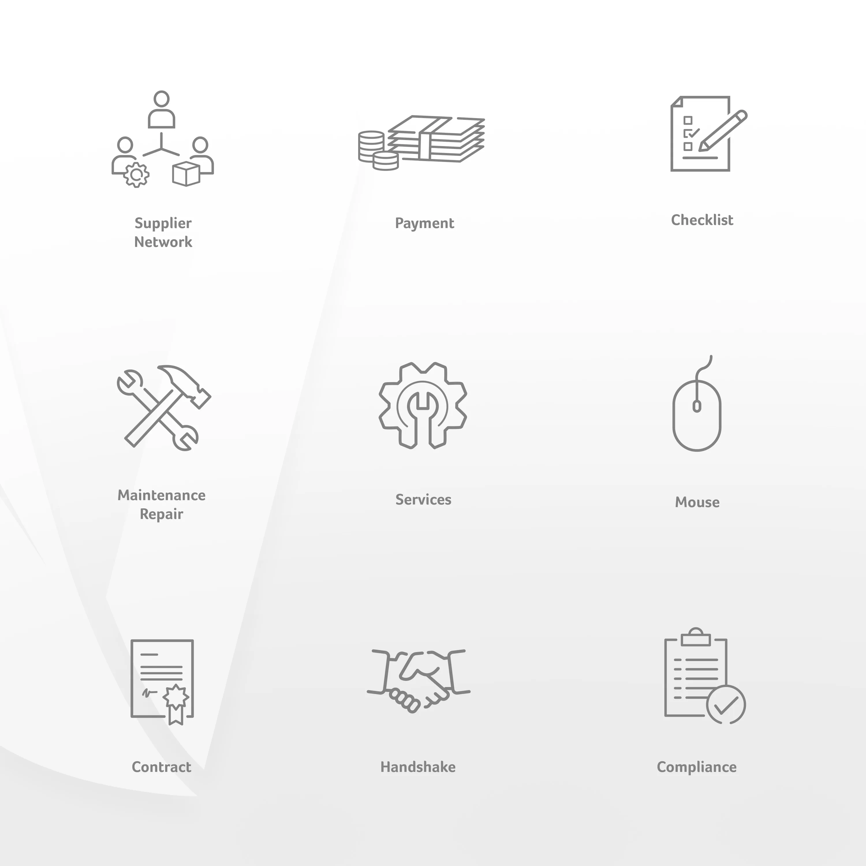 Various icons