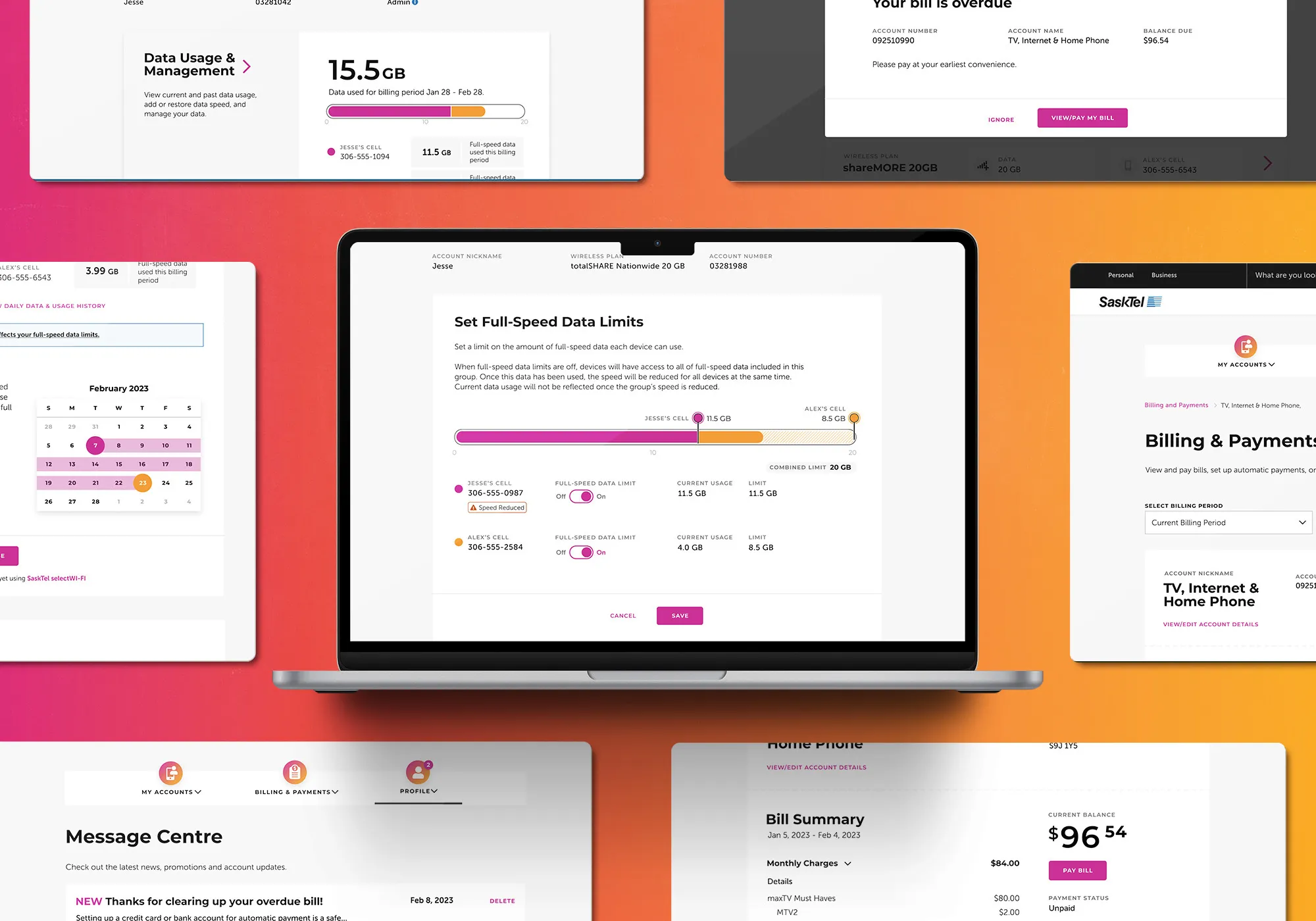 SaskTel project showcase