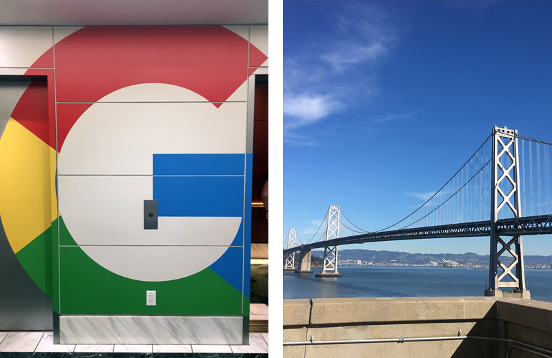 Image of Oakland Bay bridge in San Francisco